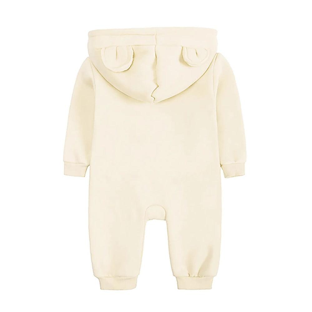 Winter Hooded Romper Suit-Diaper Reusable