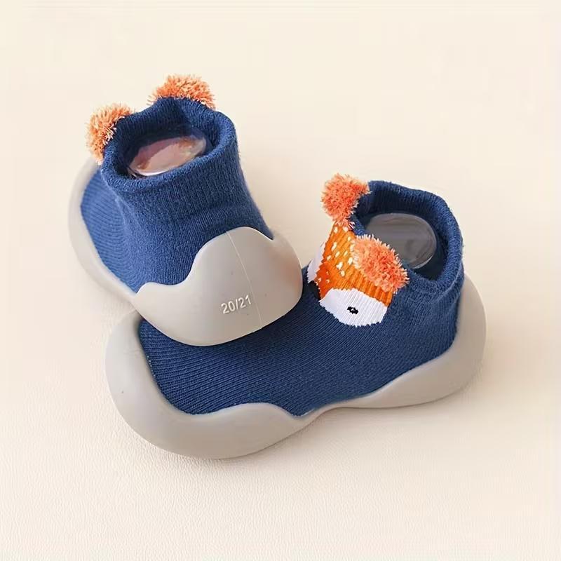 Cartoon Animal Design Non Slip Soft Baby Shoes