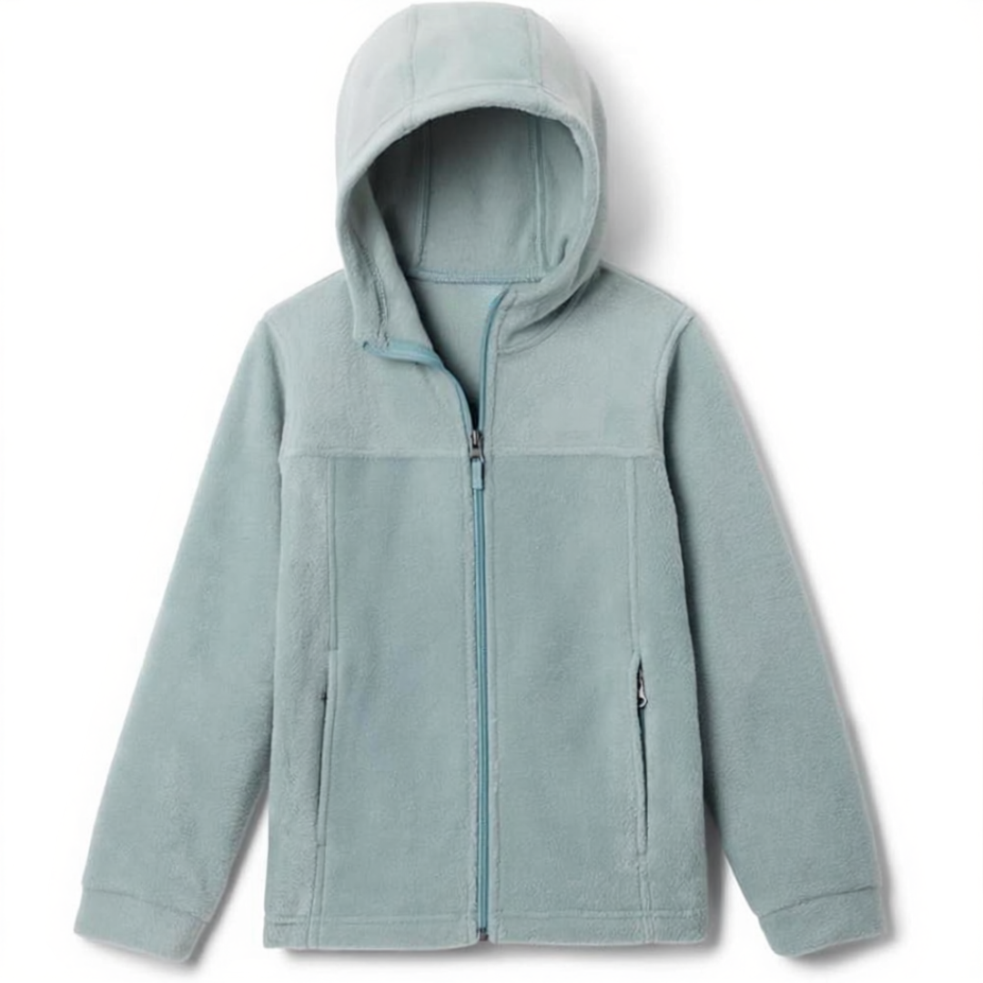 Boys Warm Fleece Hooded Jacket