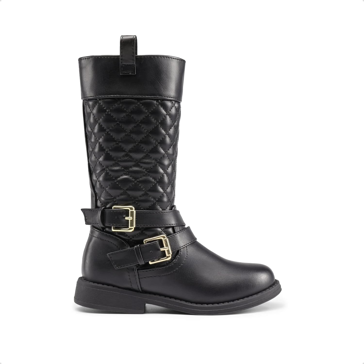 Girls Quilted Riding Boots For Toddlers