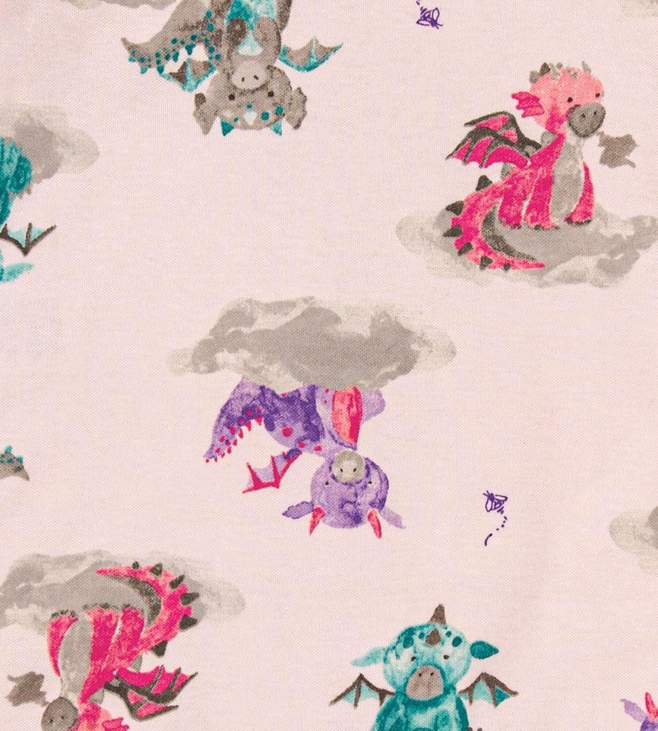 Loose Fit Baby Pajamas – Organic Cotton One-Piece with Zipper-Diaper Reusable