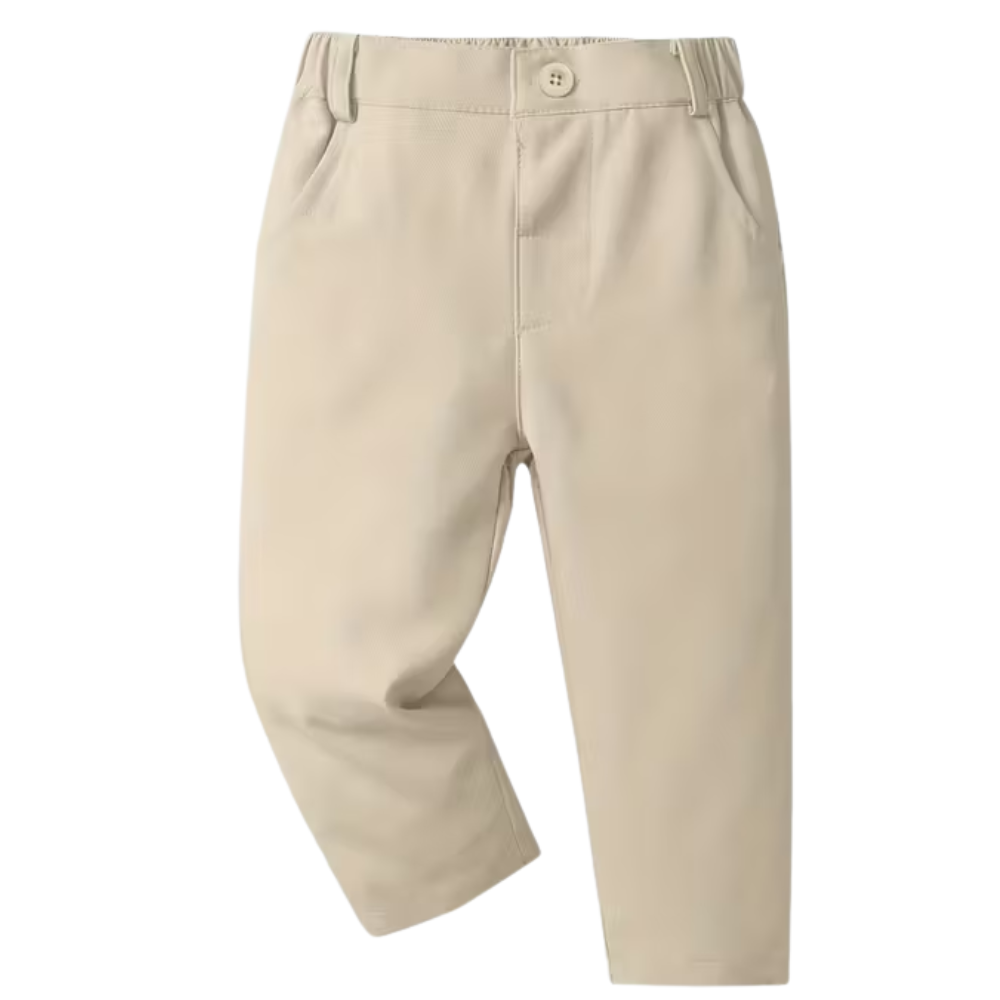 Two Piece Gentleman Suit With Bow Tie And Trousers