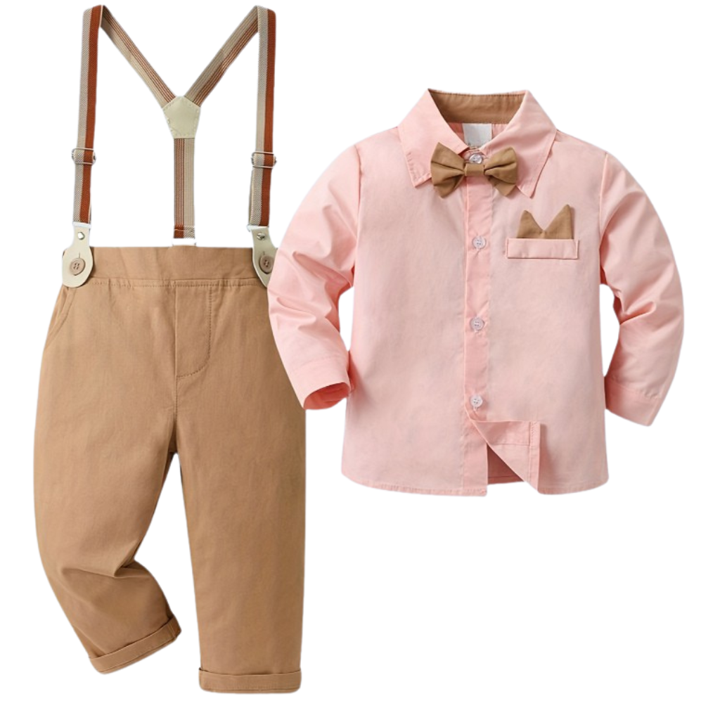 Long Sleeve Shirt Pants Outfit Set