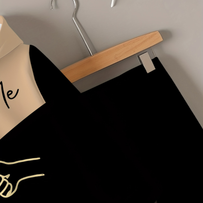 Hooded Sweatshirt Set With Letter Printed For Boys