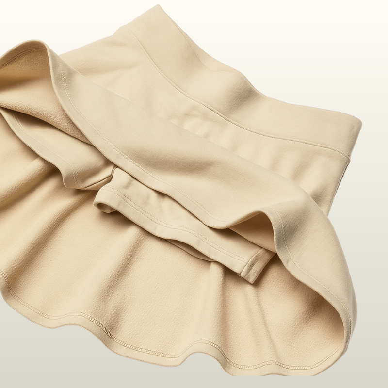 Girls Athletic French Terry Skirt