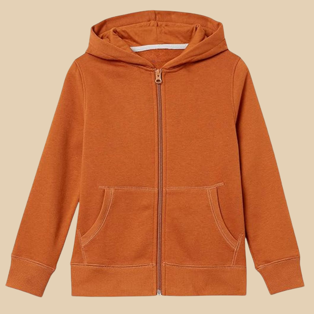 Essentials Hoodies For Boys Zip Up Sweatshirt