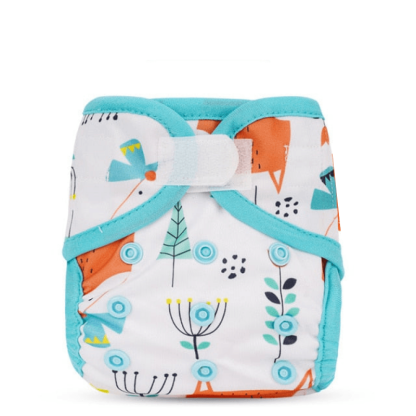 Cloth Diaper Cover With Inserts For 0 to 6 Month Old Babies-Diaper Reusable