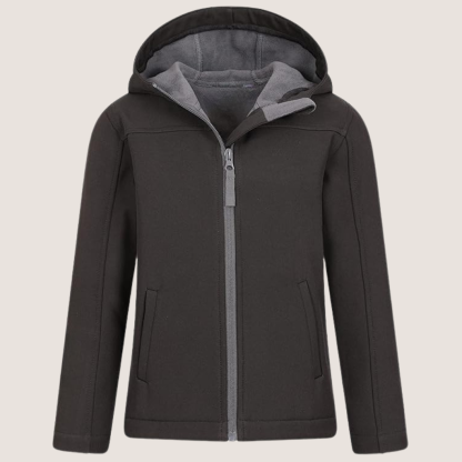 Mountain Warehouse Exodus Kids Softshell Jacket With Hood