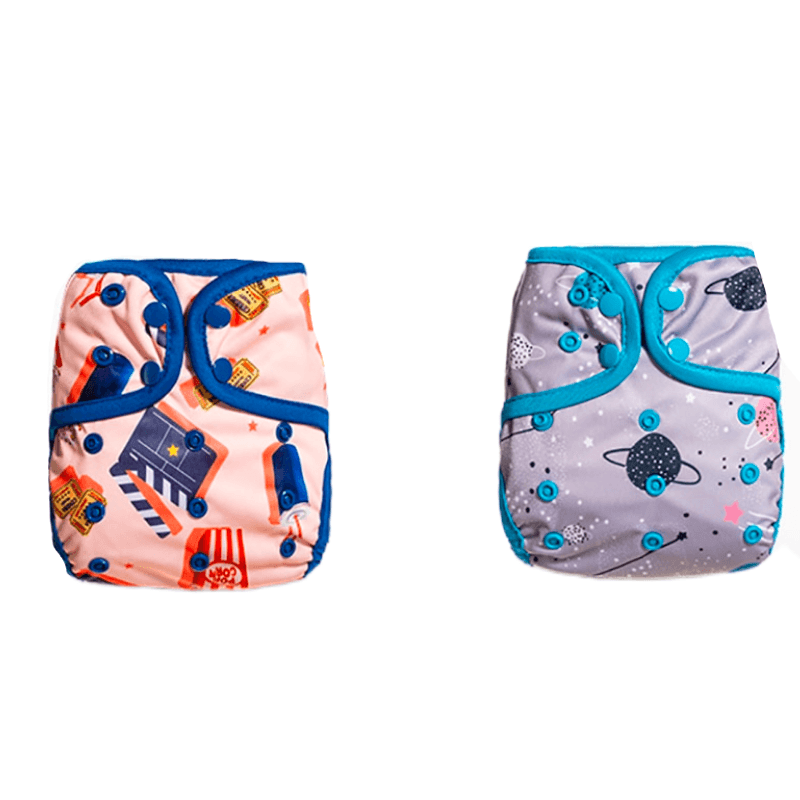 13Pcs Waterproof Diaper Cover Set For 12 to 24 Month Old Babies and Toddlers-Diaper Reusable