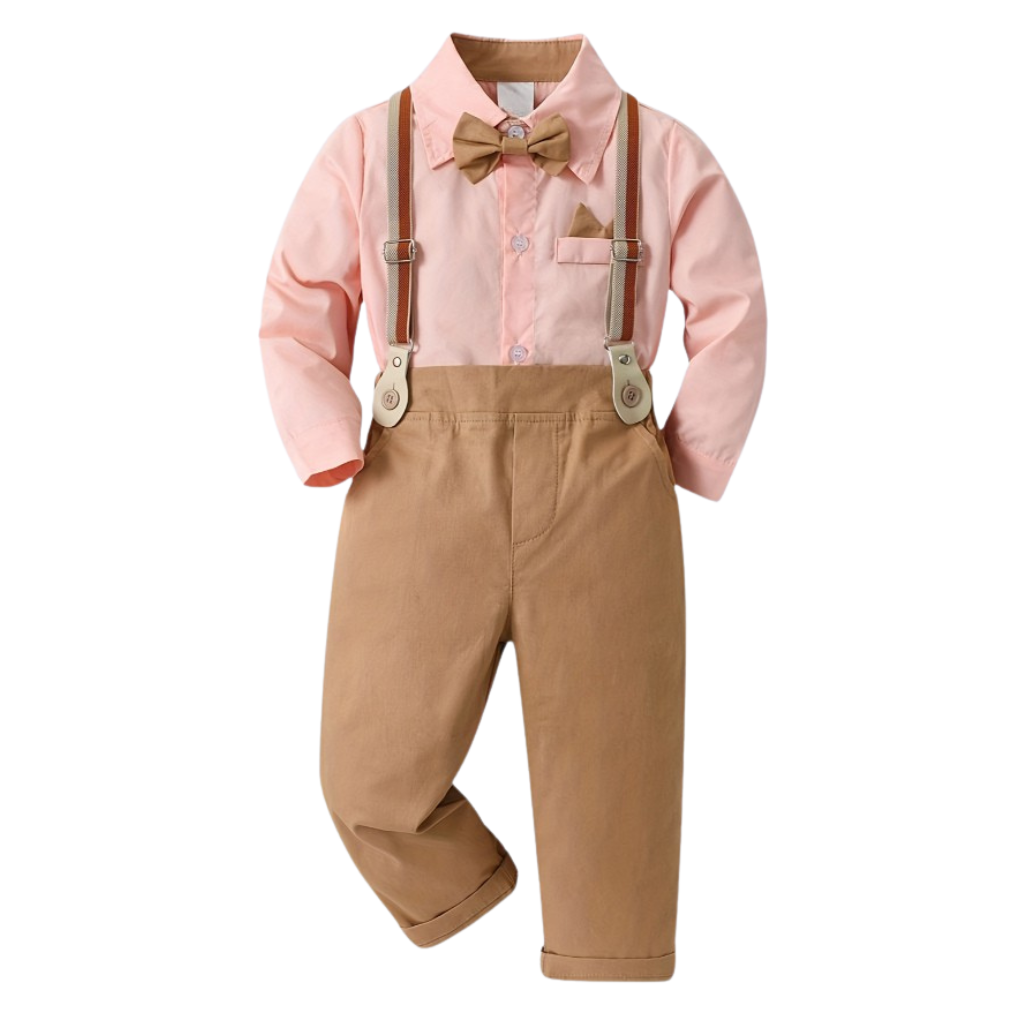 Long Sleeve Shirt Pants Outfit Set