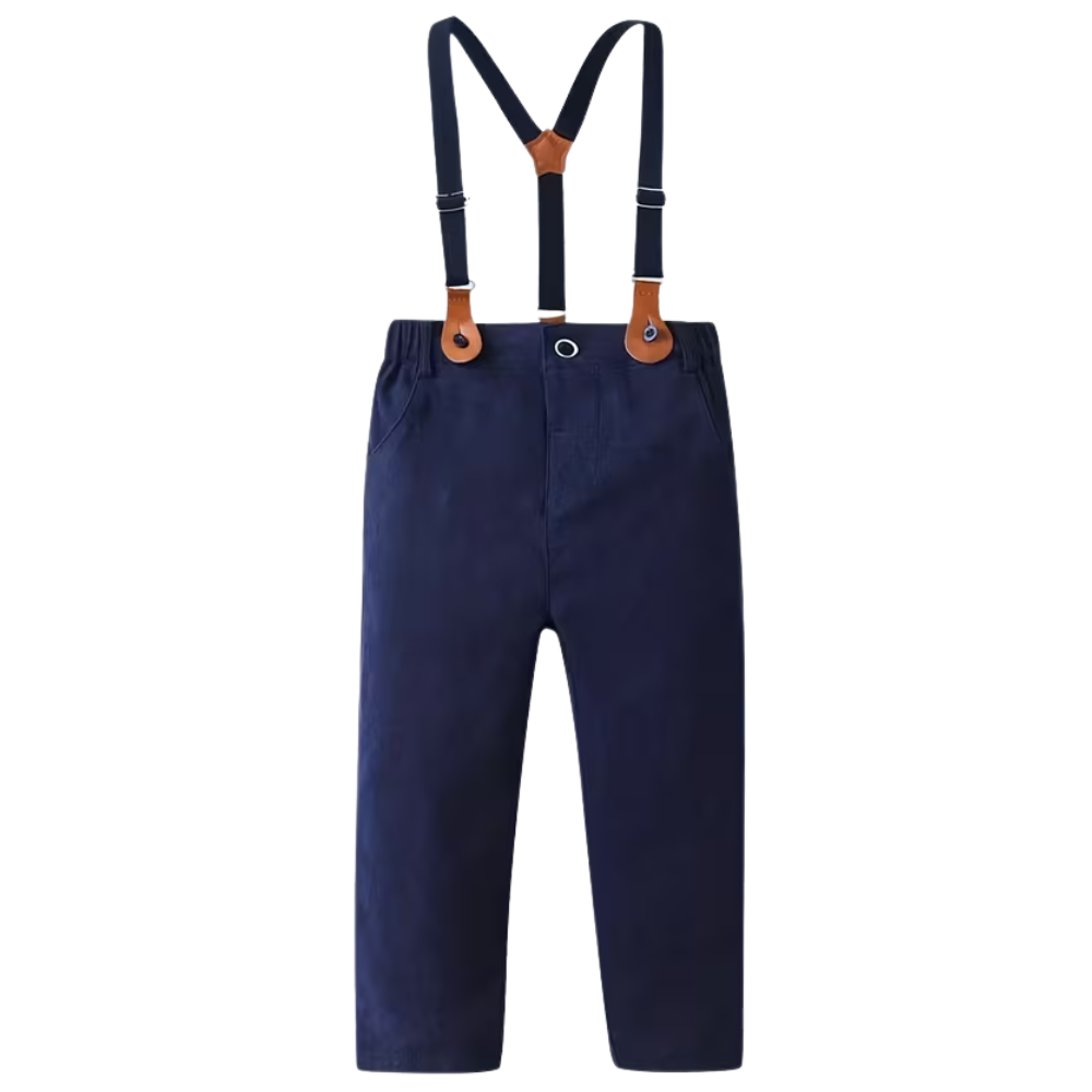 Three Piece Gentleman Suit With Printed Shirt Pants And Blazer