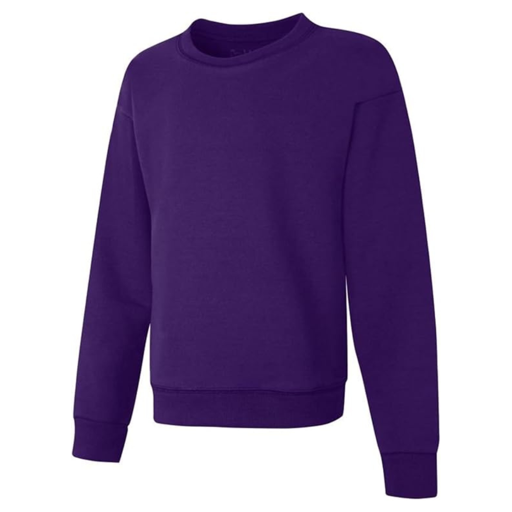 Crewneck Soft Midweight Fleece Pullover Sweatshirt for Girls