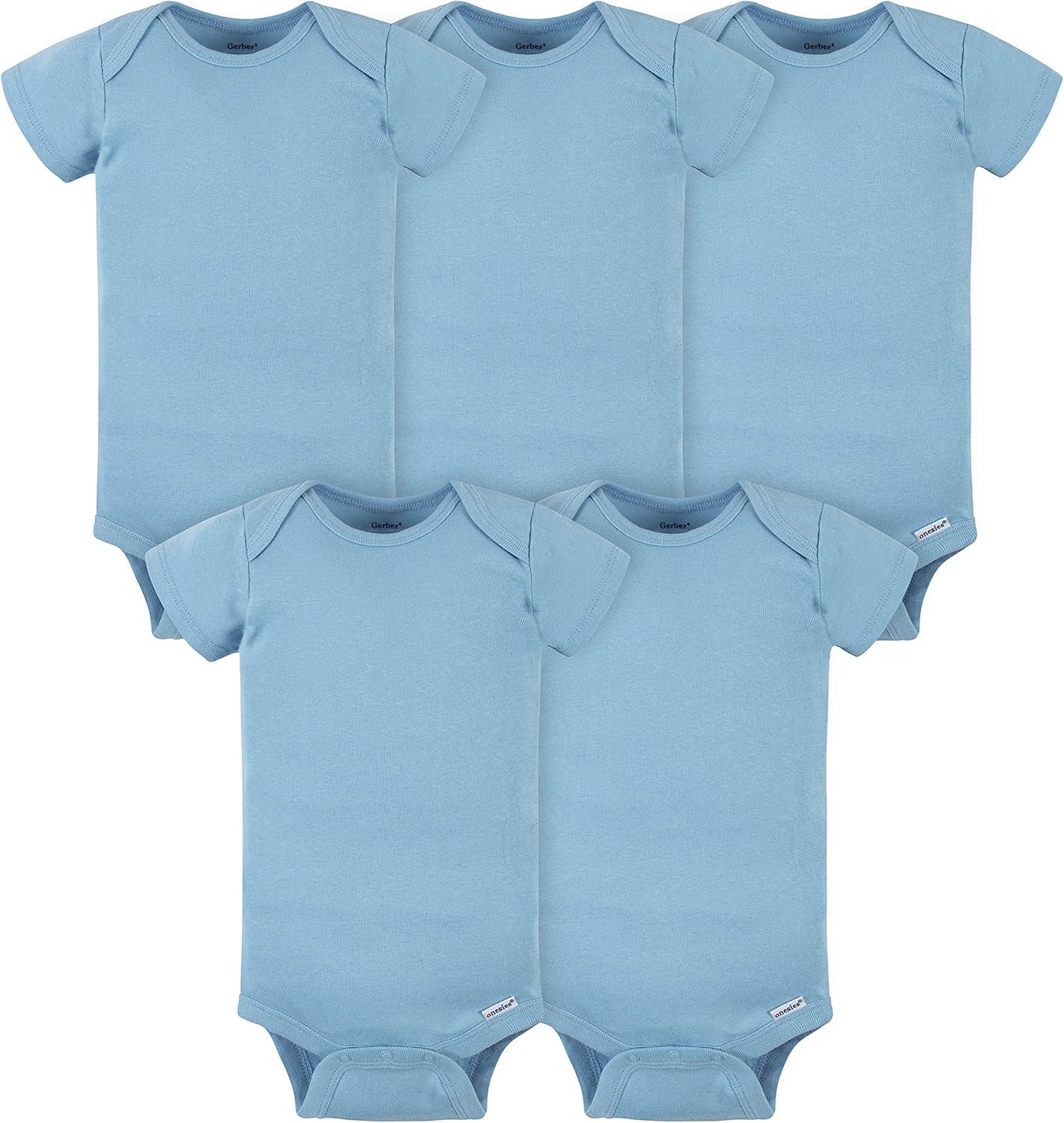 Solid Color Baby Bodysuit-Diaper Reusable