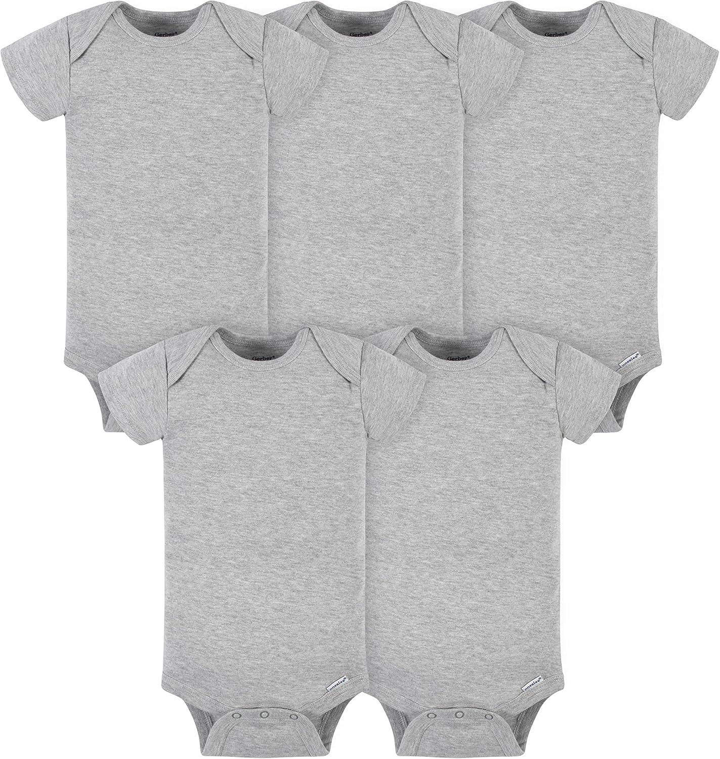 Solid Color Baby Bodysuit-Diaper Reusable