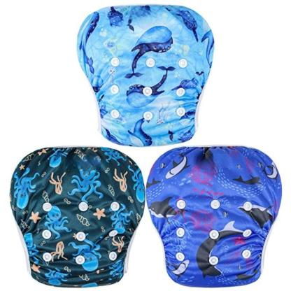 Adjustable Reusable Swim Diapers-Diaper Reusable