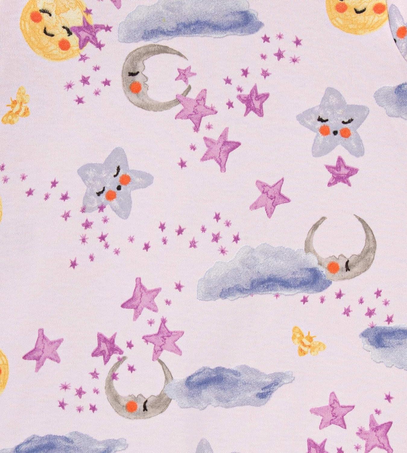 Loose Fit Baby Pajamas – Organic Cotton One-Piece with Zipper-Diaper Reusable