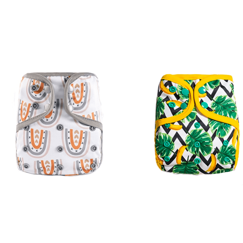 13Pcs Waterproof Diaper Cover Set For 12 to 24 Month Old Babies and Toddlers-Diaper Reusable