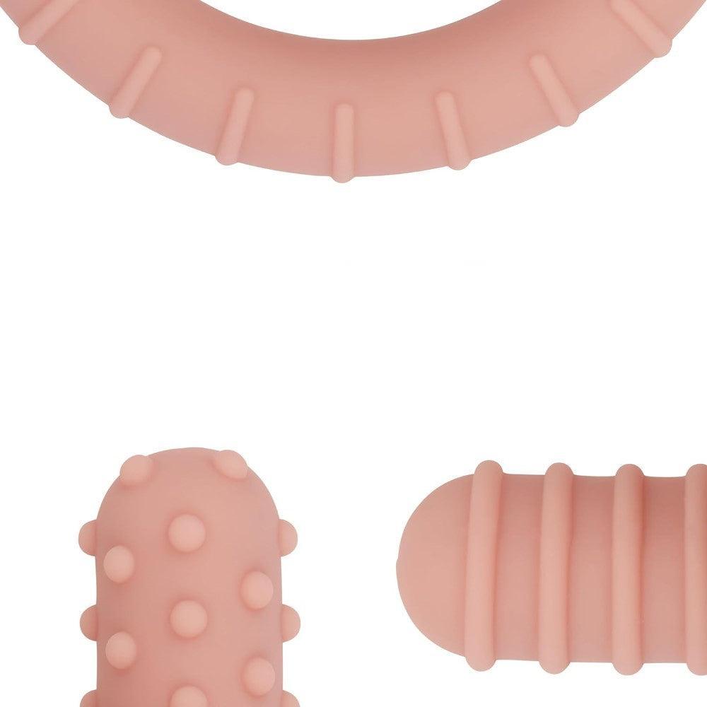 Food Grade Silicone Teether For Little Hands-Diaper Reusable