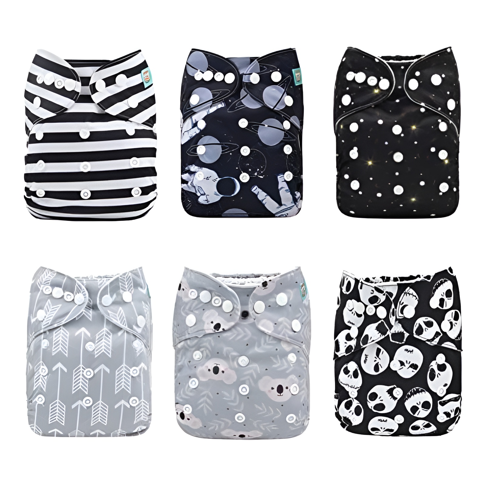 Shamrock Print Cloth Diapers