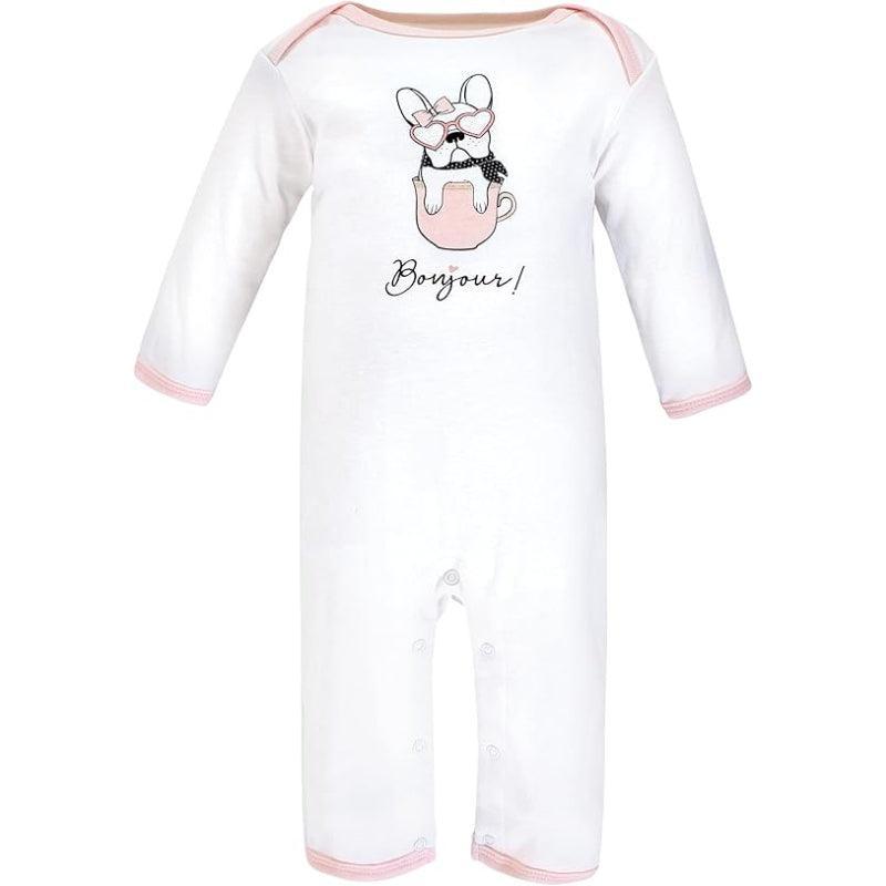 Plaid And Apple Print Baby Onesies-Diaper Reusable