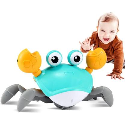 Crawling Musical Crab Toy Engage Entertain And Encourage-Diaper Reusable