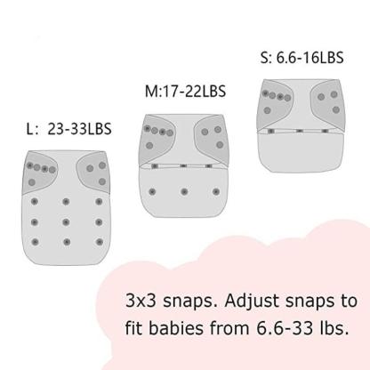 Reusable Baby Cloth Diapers-Diaper Reusable
