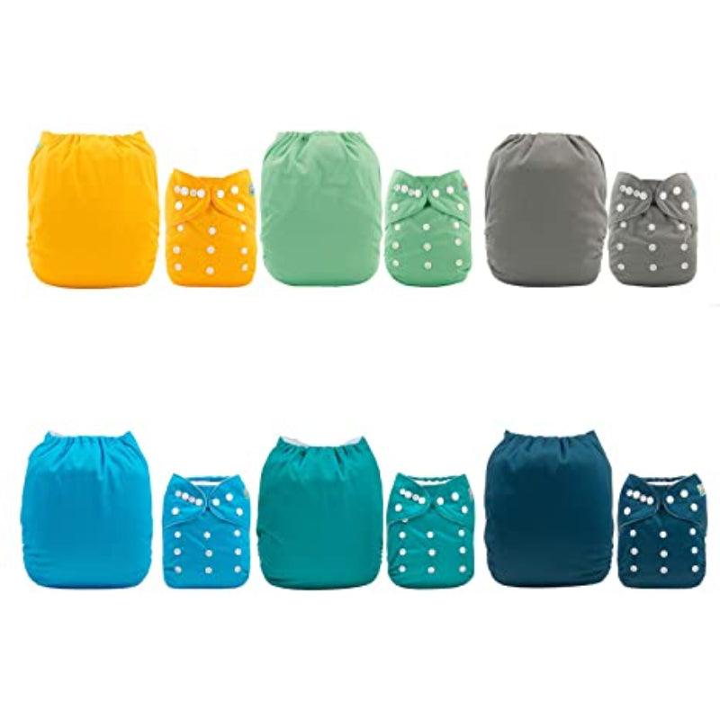Adjustable Washable Reusable Diapers-Diaper Reusable