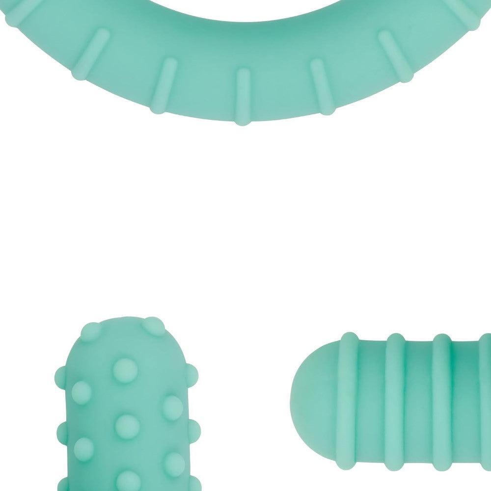 Food Grade Silicone Teether For Little Hands-Diaper Reusable