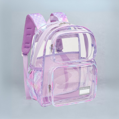 1 Pack Clear Backpack for Kids