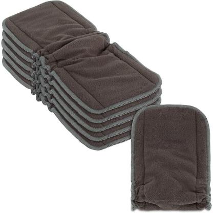 Charcoal Bamboo Diaper Inserts-Diaper Reusable