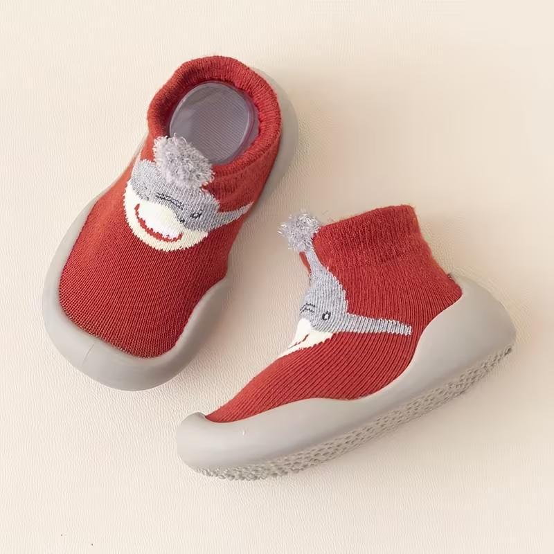 Cartoon Animal Design Non Slip Soft Baby Shoes