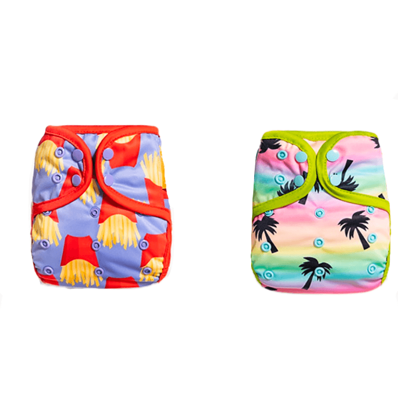 13Pcs Waterproof Diaper Cover Set For 12 to 24 Month Old Babies and Toddlers-Diaper Reusable