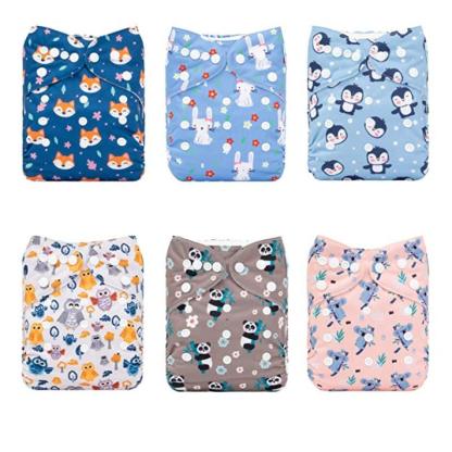 Baby Adjustable Cloth Diapers-Diaper Reusable