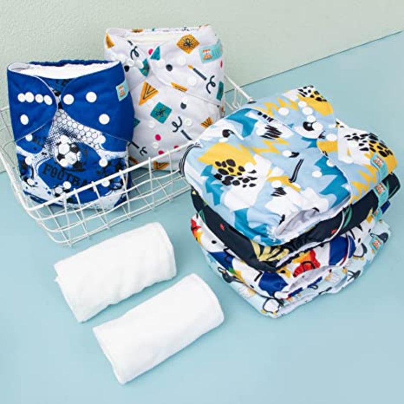 Adjustable Washable Reusable Diapers-Diaper Reusable