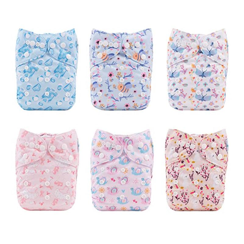 Baby Adjustable Cloth Diapers-Diaper Reusable