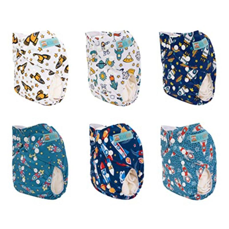 Adjustable Washable Reusable Diapers-Diaper Reusable
