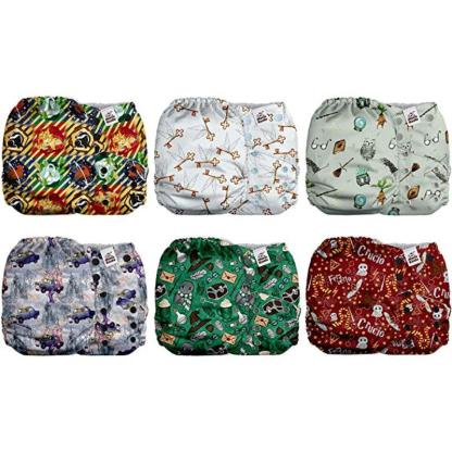 AWJ Lined Cloth Diapers-Diaper Reusable