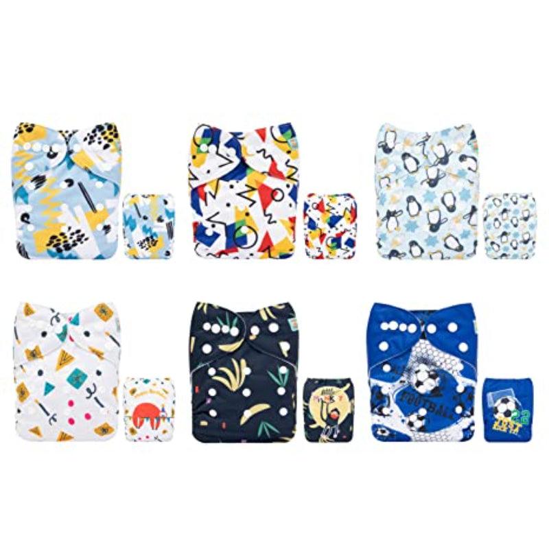 Adjustable Washable Reusable Diapers-Diaper Reusable