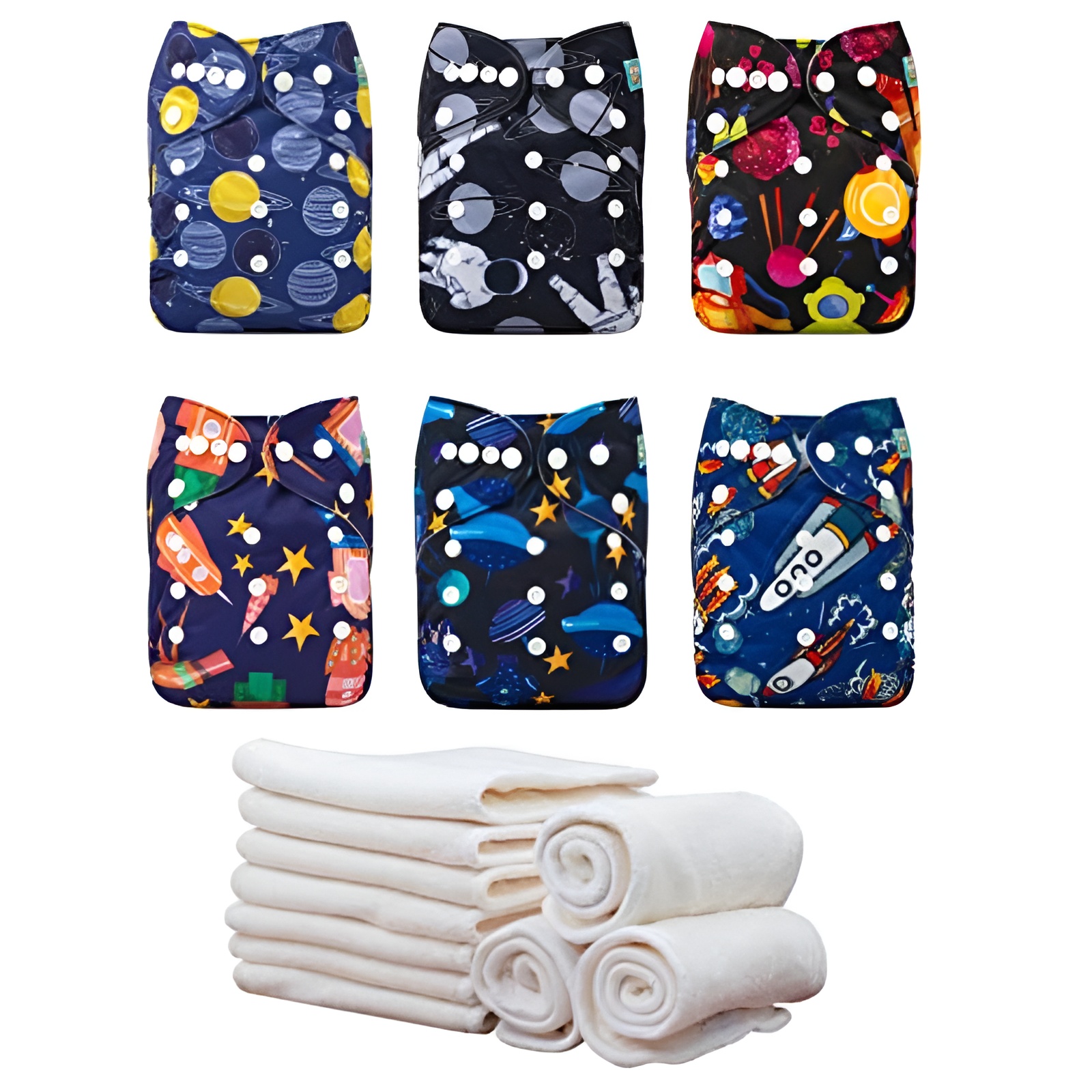 Shamrock Print Cloth Diapers