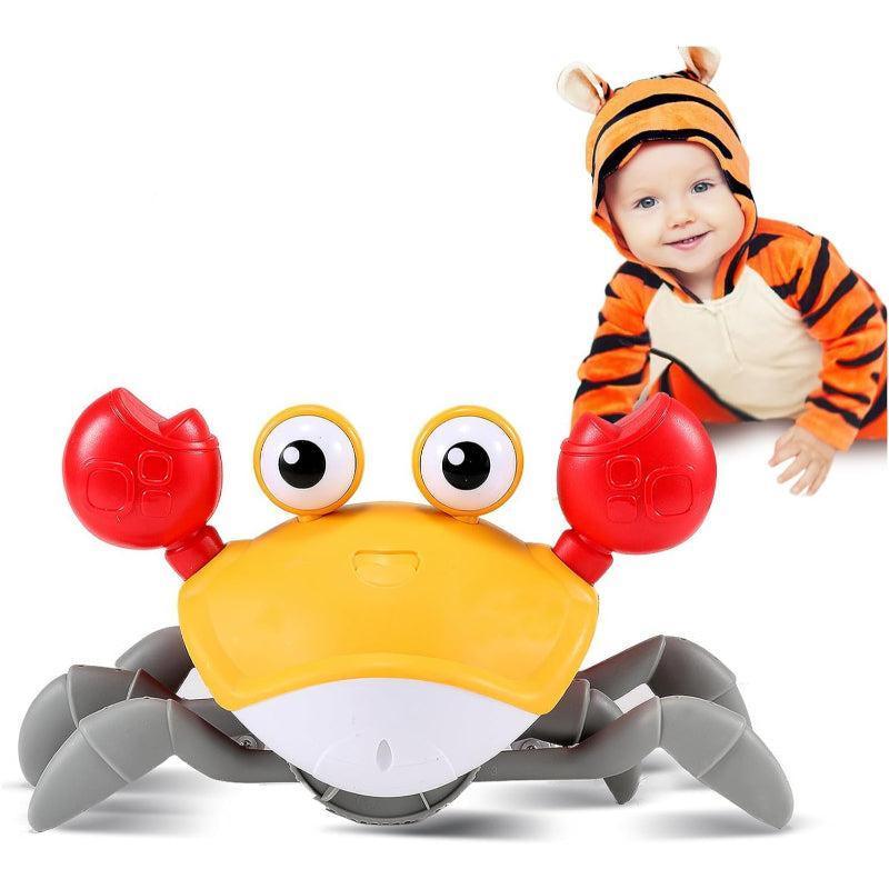 Crawling Musical Crab Toy Engage Entertain And Encourage-Diaper Reusable