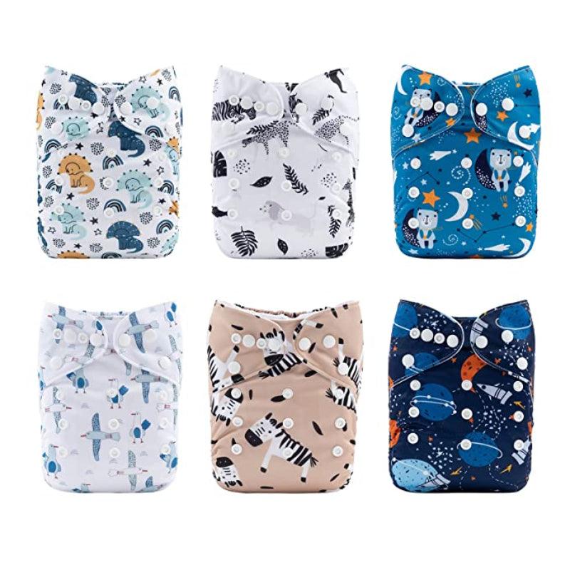 Baby Adjustable Cloth Diapers-Diaper Reusable