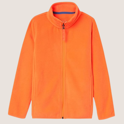 Soft Fleece Full Zip Mock Jacket