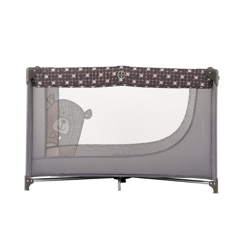 Portable Playpen Crib With Mattress Foldable Travel Playard For Babies