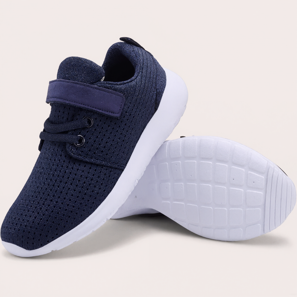 Kids Lightweight Strap Athletic Sneakers