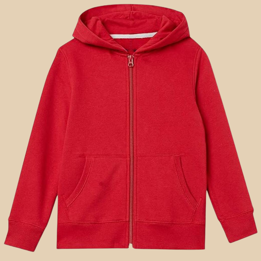 Essentials Hoodies For Boys Zip Up Sweatshirt