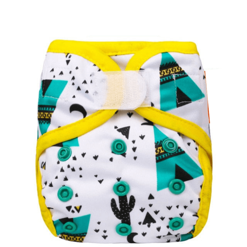 Cloth Diaper Cover With Inserts For 0 to 6 Month Old Babies-Diaper Reusable