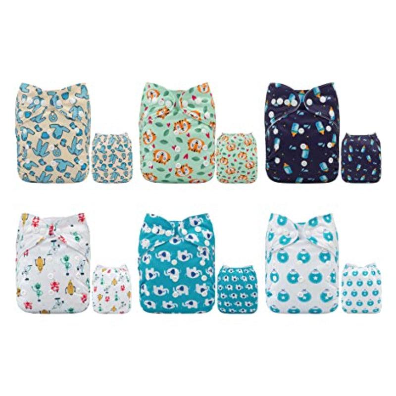 Adjustable Reusable Cloth Diapers-Diaper Reusable