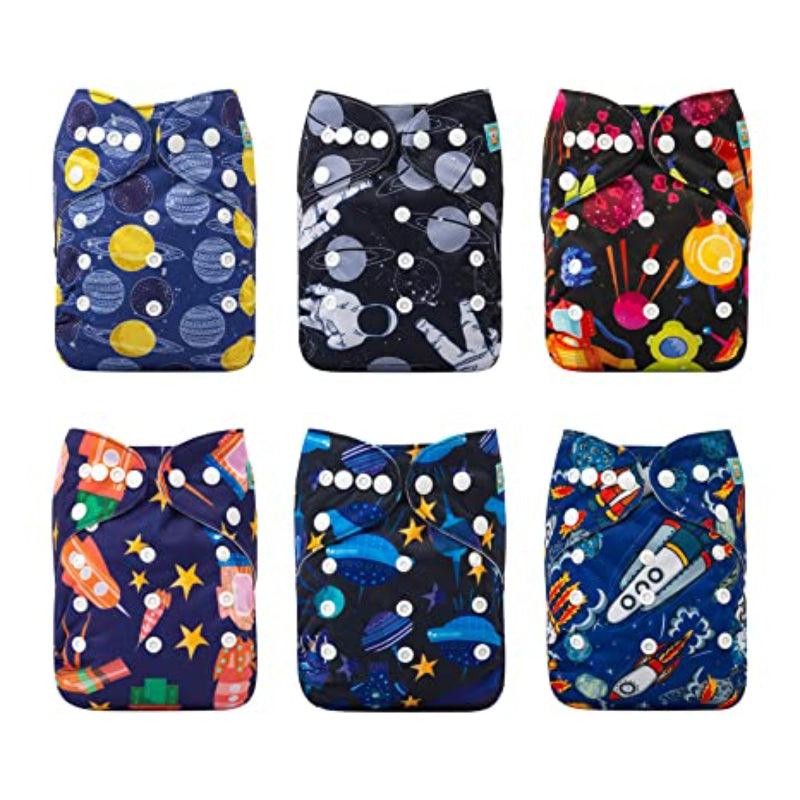 Shamrock Print Cloth Diapers-Diaper Reusable