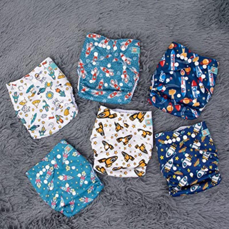 Adjustable Washable Reusable Diapers-Diaper Reusable