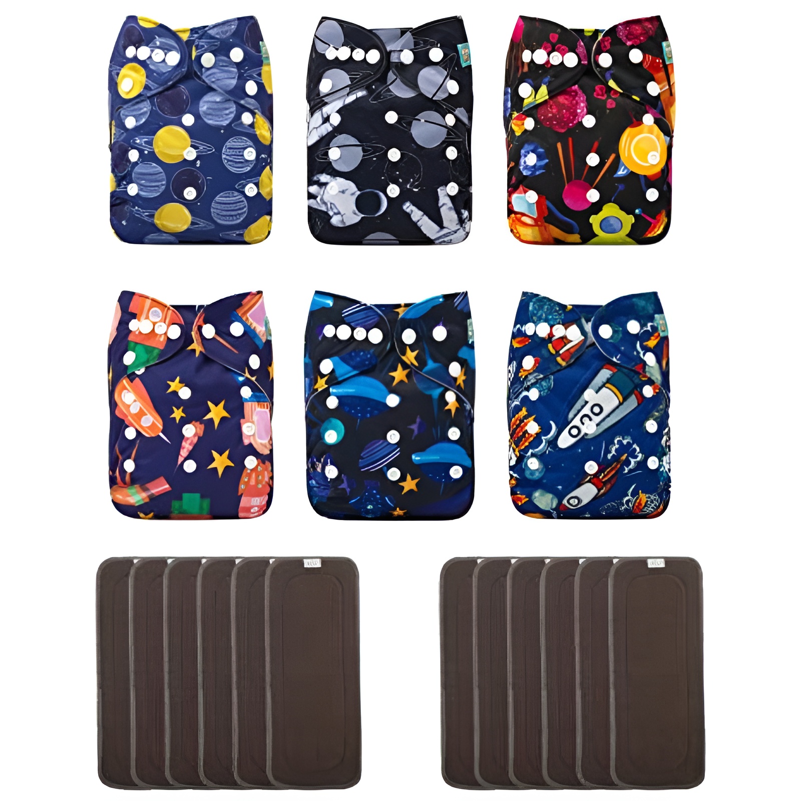 Shamrock Print Cloth Diapers